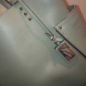 Large green Simply Vera Vera Wang Tote